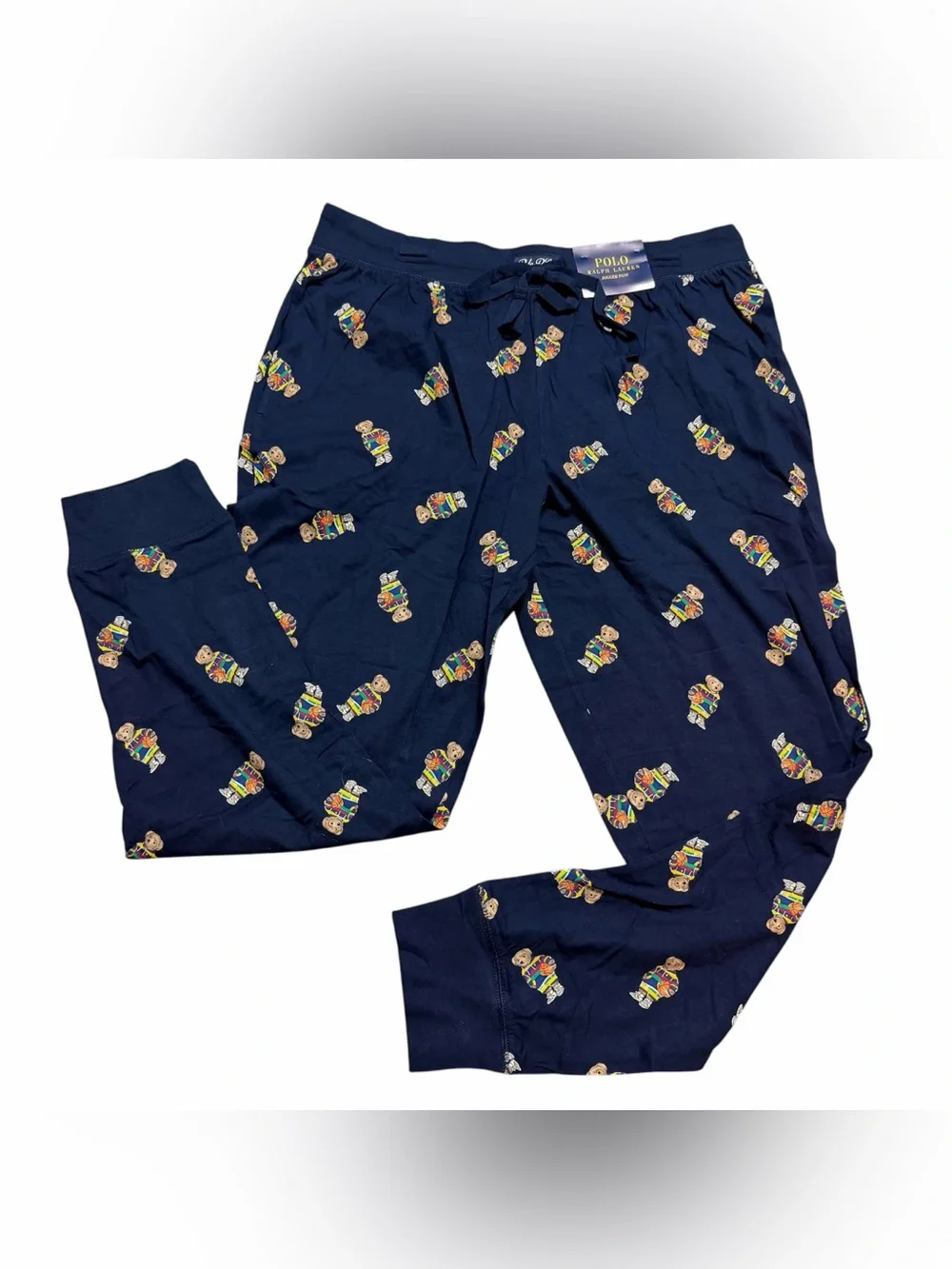Polo Ralph Lauren Mens Polo Bear Basketball Jogger Lounge Pants- Size XL NWT